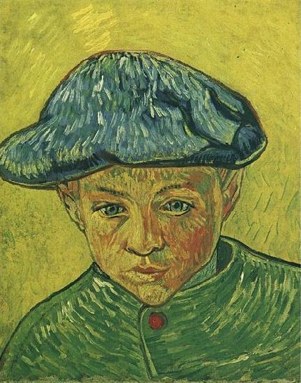 Vincent Van Gogh Portrait of Camille Roulin oil painting image